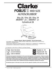 Clarke 56383304 Operator's Manual