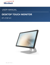 MicroTouch DT-215P-B2 User Manual