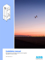 ADB MCR3 2.5 to 10 kVa Installation Manual