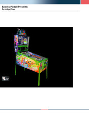 Spooky Pinball Scooby Doo Manual