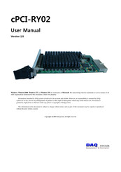 DAQ system cPCI-RY02 User Manual