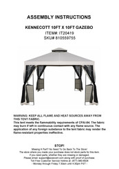 Evert KENNECOTT 810559755 Assembly Instructions Manual