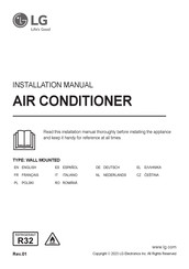 LG W09TI Installation Manual