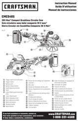 Craftsman CMCS405 Instruction Manual