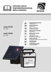 Horizont ranger AS180 Instruction Manual