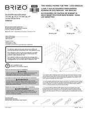 Brizo Siderna HL681-PC Manual