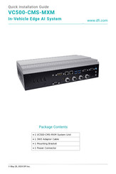 DFI VC500-CMS-MXM Quick Installation Manual