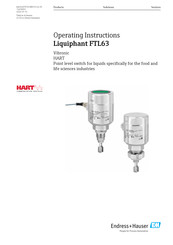 Endress+Hauser Liquiphant FTL63 Operating Instructions Manual