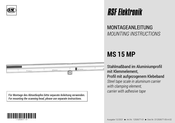 RSF Elektronik MS 15 MP Mounting Instructions