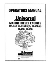 Universal M-35B(C) Operator's Manual