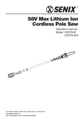 Senix CSPX5-M-0 Operator's Manual