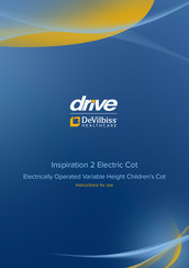 Drive DeVilbiss Healthcare Inspiration 2 Electric Cot Instructions For Use Manual