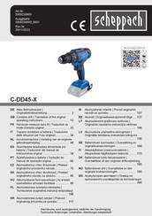 Scheppach C-DD45-X Translation Of The Original Operating Instructions