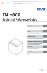 Epson TM-m30II-S Technical Reference Manual