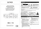 Denver MCA-110 Instruction Manual