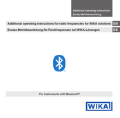 WIKA CPG1200 Additional Operating Instructions