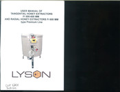 LYSON w2012P User Manual