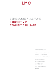LMC EXQUISIT BRILLIANT Operating Manual