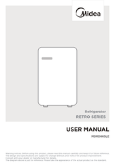Midea RETRO MDRD86SLE User Manual