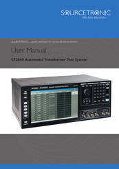 Sourcetronic ST2840A User Manual