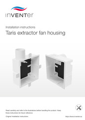 inVENTer Taris Installation Instructions Manual