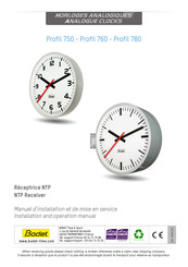 Bodet Time Profil 750 Installation And Operation Manual