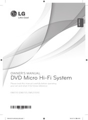 LG DM2130 Owner's Manual