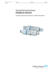 Endress+Hauser FieldPort SWA50 Operating Instructions Manual