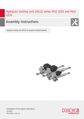 HAWE Hydraulik HLU Series Assembly Instructions Manual