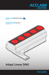 Acclaim Lighting Adapt Linear DMX APX Series User Manual