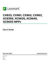 Lexmark XC9645 User Manual