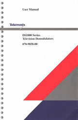 Tektronix DS 1003 (PAL I) User Manual
