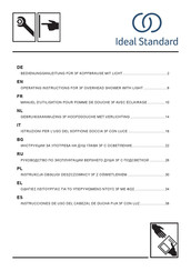 Ideal-Standard A7890A5 Operating Instructions Manual