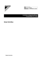 Daikin Smart Grid Box Installation & Operating Manual
