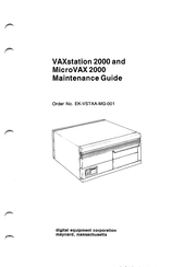 Digital Equipment VAXstation 2000 Maintenance Manual