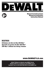 DeWalt DCST925M1E-B2 Instruction Manual
