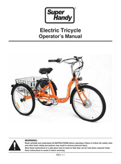 Super Handy EcoRide GUT162 Operator's Manual