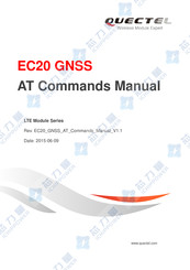 Quectel EC20 At Command Manual