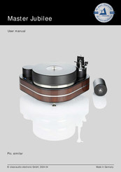 Clearaudio Reference Jubilee User Manual