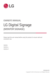 LG 55EF5K-P.AUS Owner's Manual