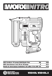 Worx Nitro WX840L Manual
