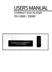 Denon DV-3300F User Manual
