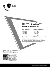 LG 32LB9DB Owner's Manual