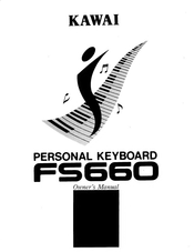 Kawai FS660 Owner's Manual