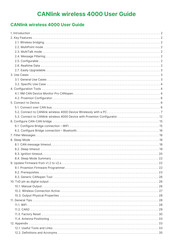 PROEMION CANlink wireless 4000 Series User Manual