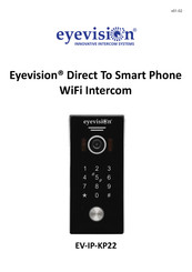 Eyevision EV-IP-KP22 Instruction Manual