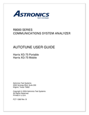 Astronics R8000 Autotune User Manual