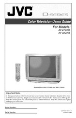 JVC AV 32D305 User Manual