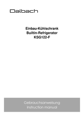 Dalbach KS122-F Instruction Manual