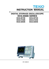 TEXIO DCS-2202E Instruction Manual